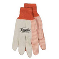 Canvas Dotted Palm Men's Glove